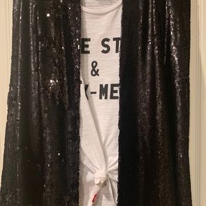 SEQUIN CAPE/JACKET